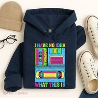 I Have No Idea What This Is 70s 80s 90s Outfit Hoodie thumb 4