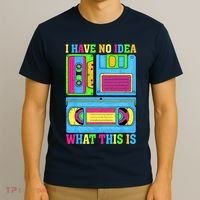 I Have No Idea What This Is 70s 80s 90s Outfit T-Shirt thumb 3