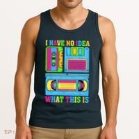 I Have No Idea What This Is 70s 80s 90s Outfit Tank Top thumb 3