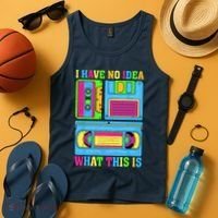 I Have No Idea What This Is 70s 80s 90s Outfit Tank Top thumb 4