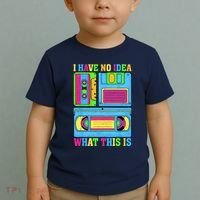 I Have No Idea What This Is 70s 80s 90s Outfit Toddler T-Shirt thumb 2