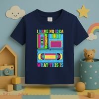 I Have No Idea What This Is 70s 80s 90s Outfit Toddler T-Shirt thumb 3