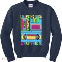 I Have No Idea What This Is 70s 80s 90s Outfit Kids Sweatshirt thumb 0