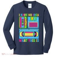 I Have No Idea What This Is 70s 80s 90s Outfit Kids Long Sleeve Shirt thumb 0