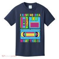 I Have No Idea What This Is 70s 80s 90s Outfit Kids T-Shirt thumb 0