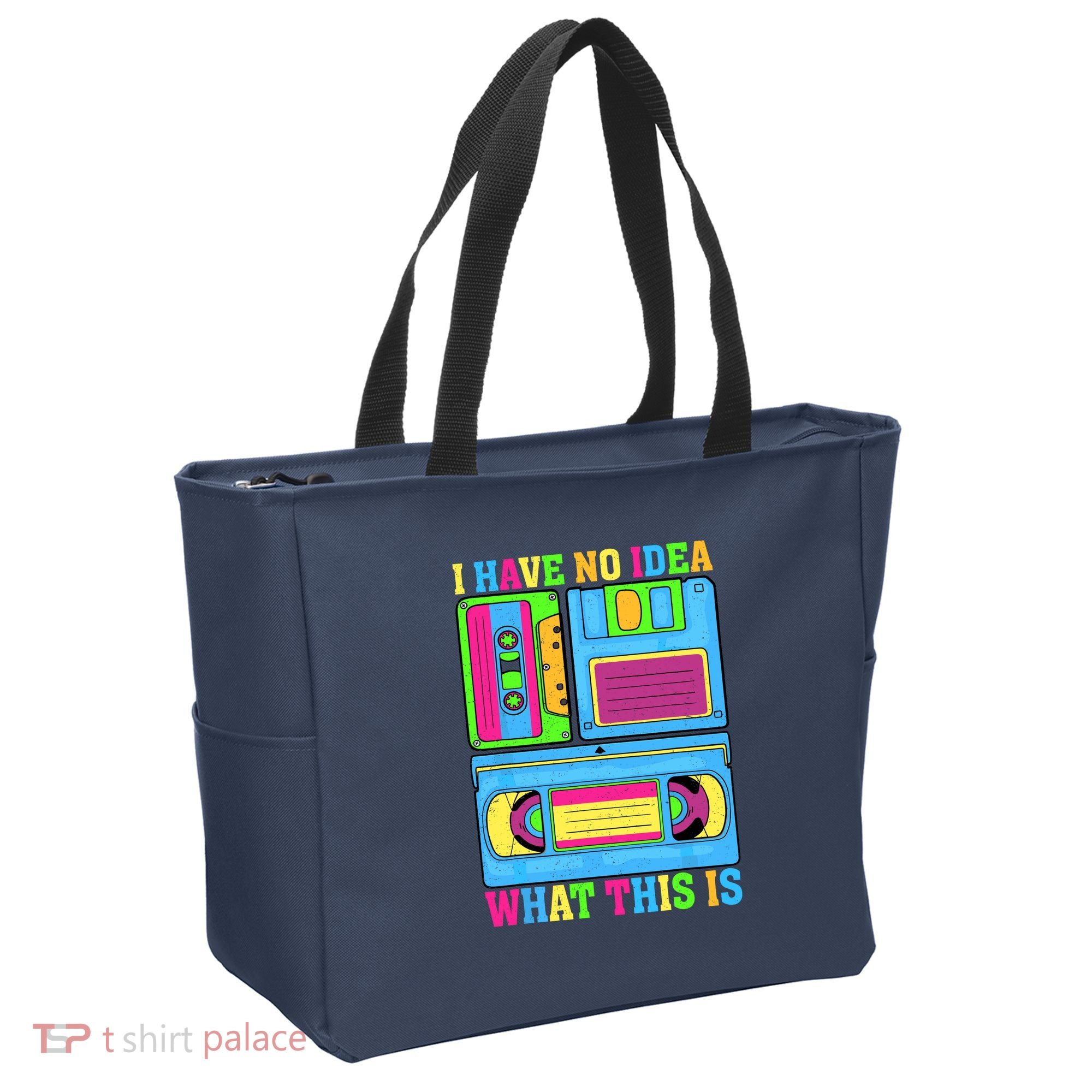 I Have No Idea What This Is 70s 80s 90s Outfit Tote Bag
