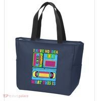 I Have No Idea What This Is 70s 80s 90s Outfit Tote Bag thumb 3