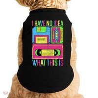 I Have No Idea What This Is 70s 80s 90s Doggie Tank thumb 0