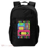 I Have No Idea What This Is 70s 80s 90s Backpack thumb 0