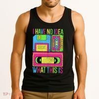 I Have No Idea What This Is 70s 80s 90s Tank Top thumb 3
