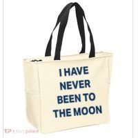 I Have Never Been To The Moon Funny Tote Bag thumb 2