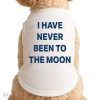 I Have Never Been To The Moon Funny Doggie Tank thumb 0
