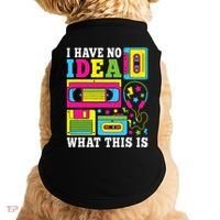 I Have No Idea What This Is 80s 90s Doggie Tank thumb 0