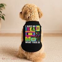 I Have No Idea What This Is 80s 90s Doggie Tank thumb 2