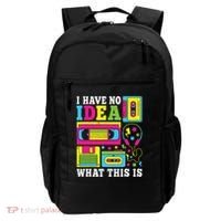 I Have No Idea What This Is 80s 90s Backpack thumb 0
