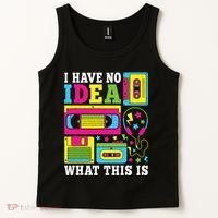 I Have No Idea What This Is 80s 90s Tank Top thumb 2