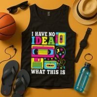 I Have No Idea What This Is 80s 90s Tank Top thumb 4