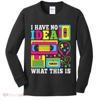 I Have No Idea What This Is 80s 90s Kids Long Sleeve Shirt thumb 0
