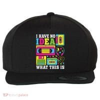 I Have No Idea What This Is 80s 90s Wool Snapback Cap thumb 0