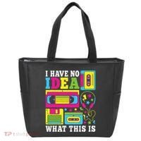 I Have No Idea What This Is 80s 90s Tote Bag thumb 0