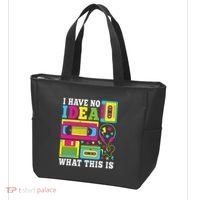 I Have No Idea What This Is 80s 90s Tote Bag thumb 3