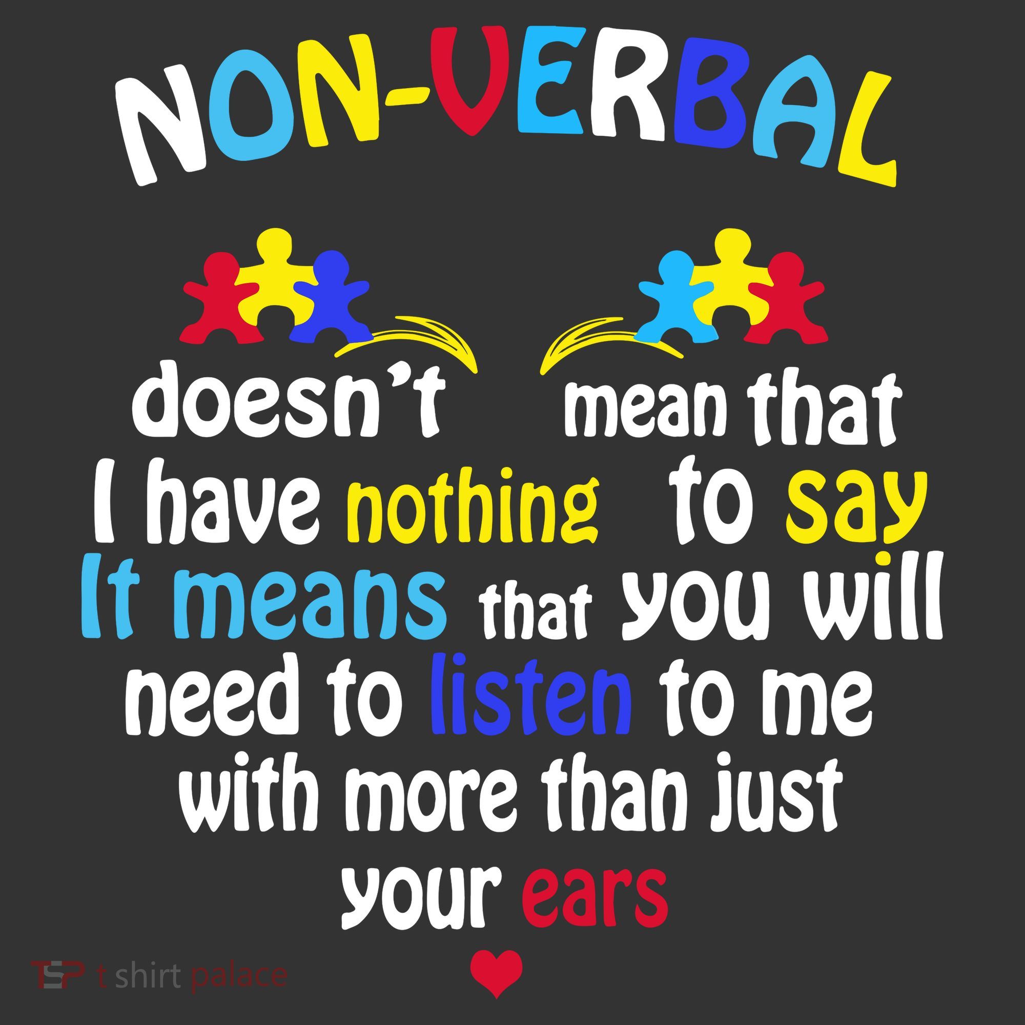 I Have NONVERBAL Autism Awareness , Autism  Ornament