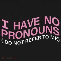 I Have No Pronouns Do Not Refer To Me Ornament thumb 1