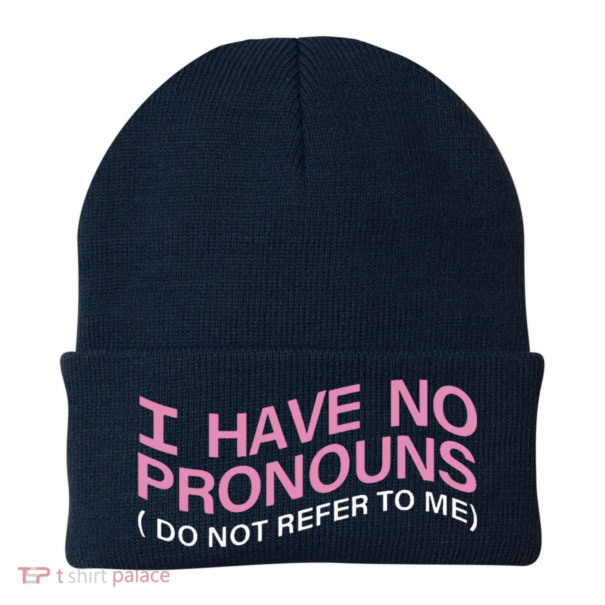 I Have No Pronouns Do Not Refer To Me Beanie