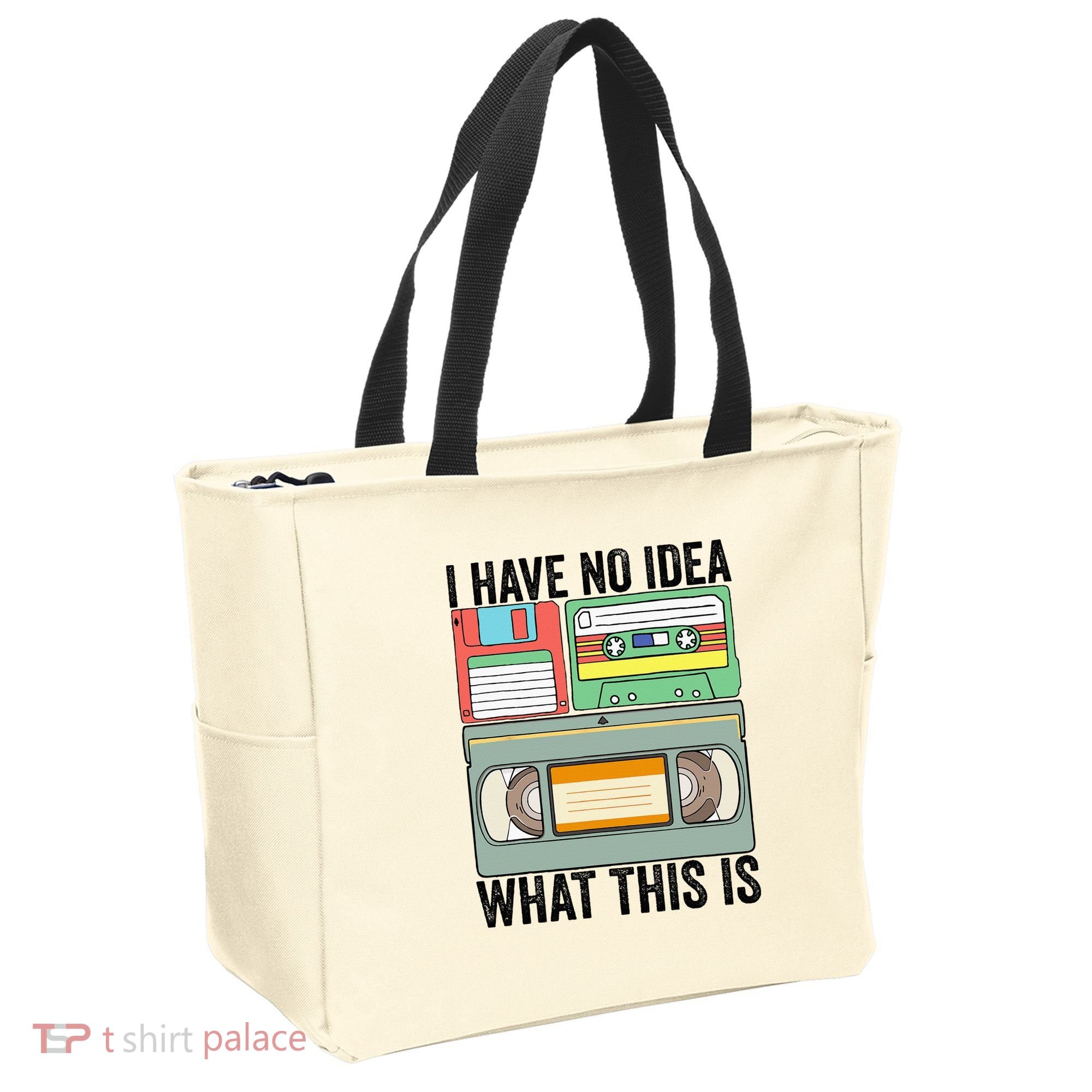 I Have No Idea What This Is 80s 90s Cassette Tote Bag