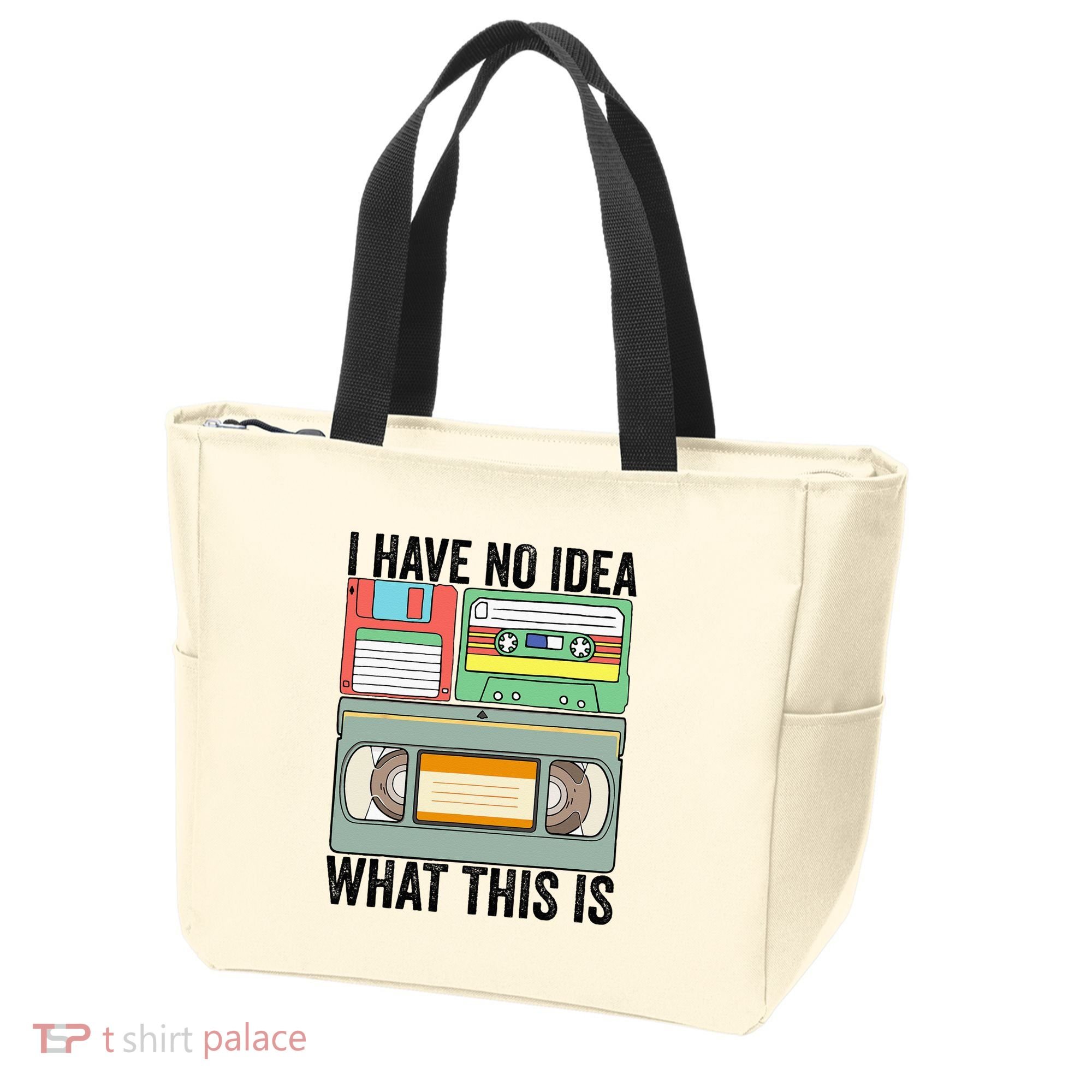 I Have No Idea What This Is 80s 90s Cassette Tote Bag