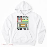 I Have No Idea What This Is 80s 90s Cassette Hoodie thumb 0