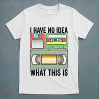 I Have No Idea What This Is 80s 90s Cassette T-Shirt thumb 5