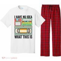 I Have No Idea What This Is 80s 90s Cassette Pajama Set thumb 0