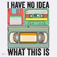 I Have No Idea What This Is 80s 90s Cassette Women's Hoodie thumb 2