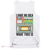 I Have No Idea What This Is 80s 90s Cassette Tank Top thumb 0