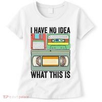 I Have No Idea What This Is 80s 90s Cassette Women's T-Shirt thumb 0