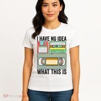 I Have No Idea What This Is 80s 90s Cassette Women's T-Shirt thumb 4
