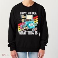 I Have No Idea What This Is 70s 80s 90s Theme Outfit Women's Sweatshirt thumb 0