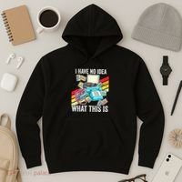 I Have No Idea What This Is 70s 80s 90s Theme Outfit Hoodie thumb 3