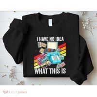 I Have No Idea What This Is 70s 80s 90s Theme Outfit Sweatshirt thumb 2