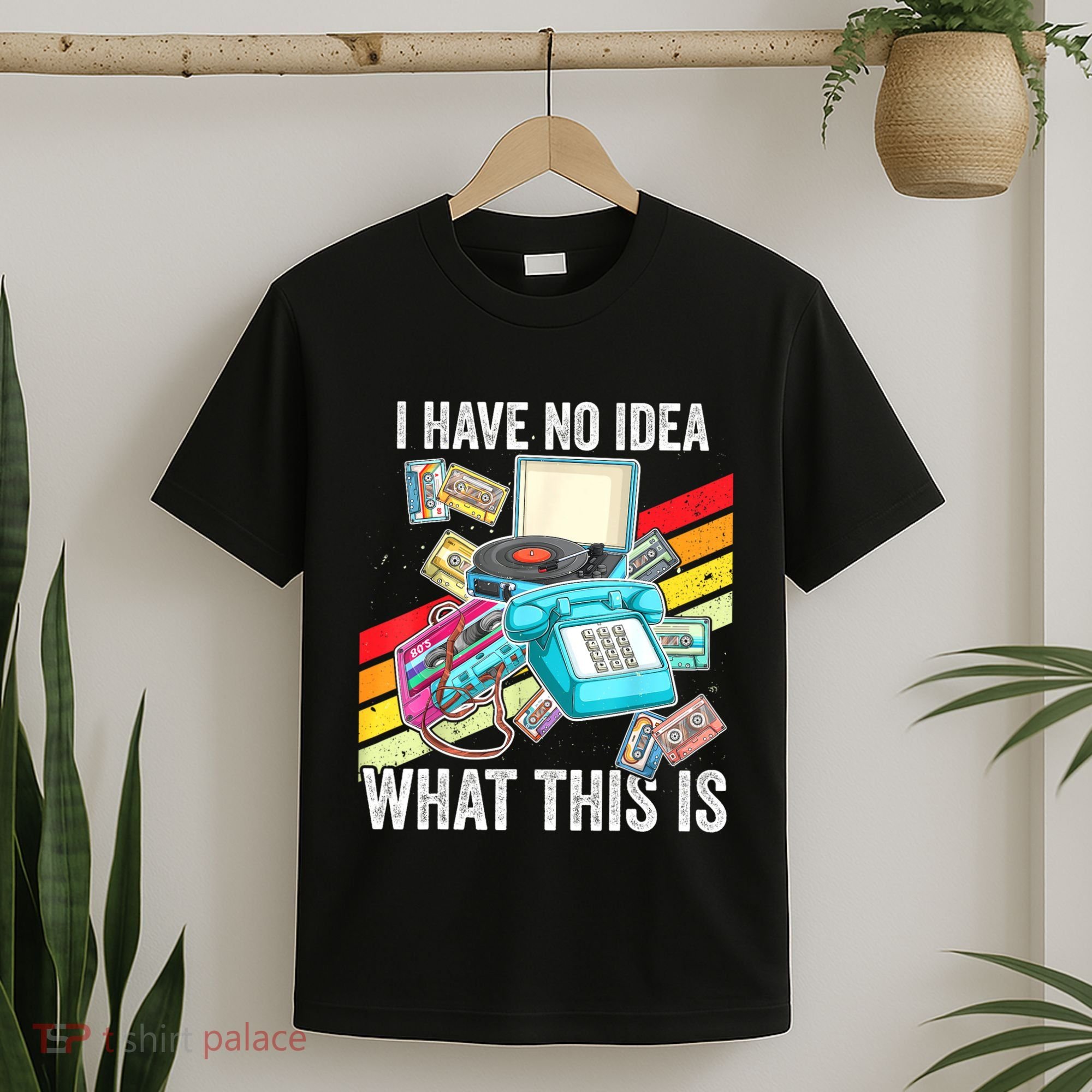 I Have No Idea What This Is 70s 80s 90s Theme Outfit T-Shirt
