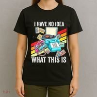 I Have No Idea What This Is 70s 80s 90s Theme Outfit T-Shirt thumb 4