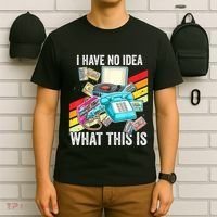 I Have No Idea What This Is 70s 80s 90s Theme Outfit T-Shirt thumb 6