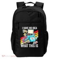 I Have No Idea What This Is 70s 80s 90s Theme Outfit Backpack thumb 0