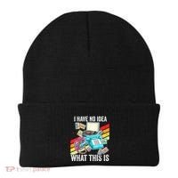I Have No Idea What This Is 70s 80s 90s Theme Outfit Beanie thumb 0