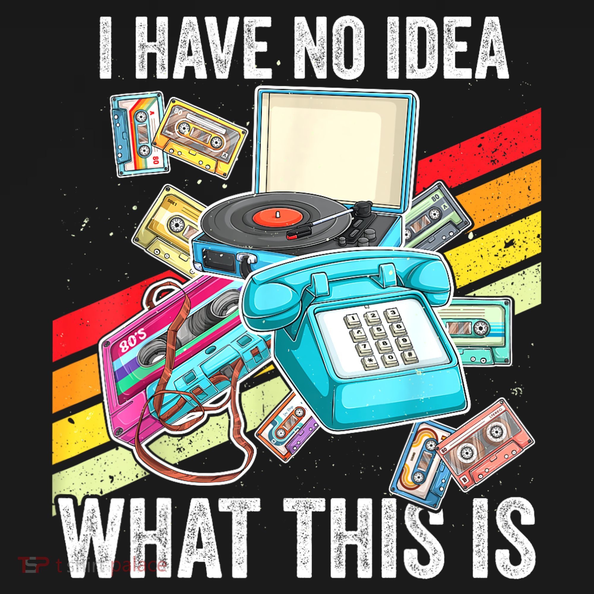 I Have No Idea What This Is 70s 80s 90s Theme Outfit Women's Hoodie