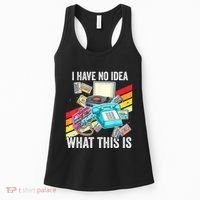 I Have No Idea What This Is 70s 80s 90s Theme Outfit Women's Tank Top thumb 0