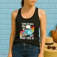 I Have No Idea What This Is 70s 80s 90s Theme Outfit Women's Tank Top thumb 2