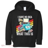 I Have No Idea What This Is 70s 80s 90s Theme Outfit Toddler Hoodie thumb 0
