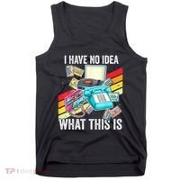 I Have No Idea What This Is 70s 80s 90s Theme Outfit Tank Top thumb 0